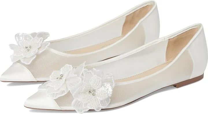 Blue by Betsey Johnson Gray Women's Shoes Ivory : 9.5 M, Mesh/Rubber