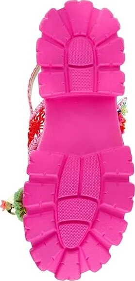 Blue by Betsey Johnson Graysen Women's 1-2 inch heel Shoes Pink : 7.5 M, Synthetic - Image 3