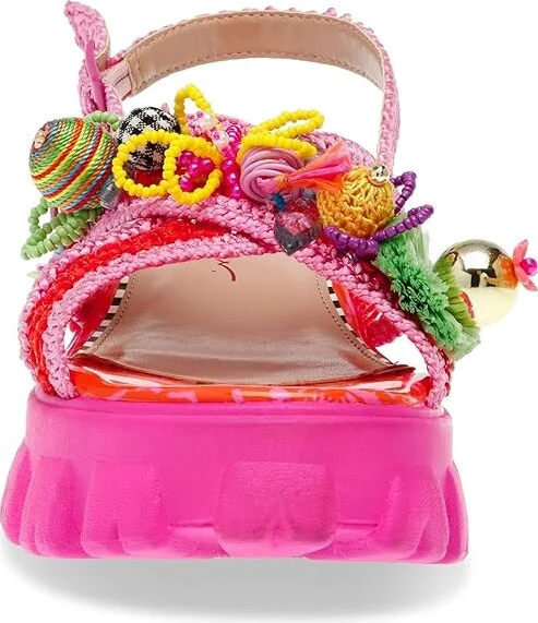 Blue by Betsey Johnson Graysen Women's 1-2 inch heel Shoes Pink : 7.5 M, Synthetic - Image 5