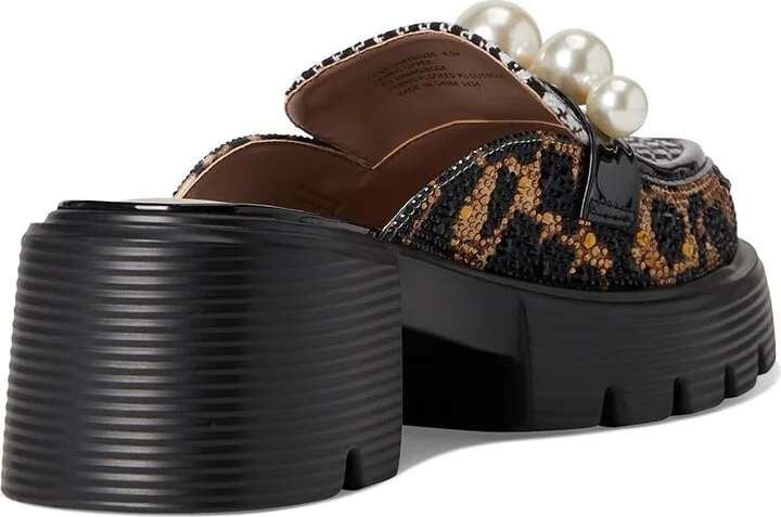 Blue by Betsey Johnson Haizel Women's Slippers Leopard : 6 M, Faux Leather - Image 4