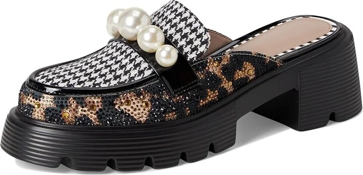 Blue by Betsey Johnson Haizel Women's Slippers Leopard : 6 M, Faux Leather - Image 5