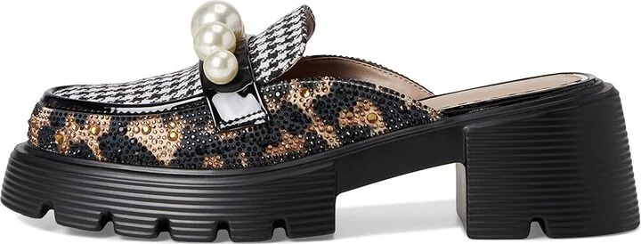 Blue by Betsey Johnson Haizel Women's Slippers Leopard : 6 M, Faux Leather - Image 6