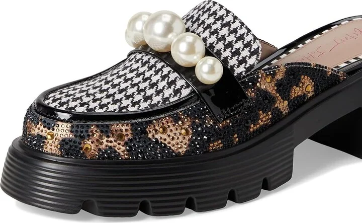 Blue by Betsey Johnson Haizel Women's Slippers Leopard : 6 M, Faux Leather - Image 7