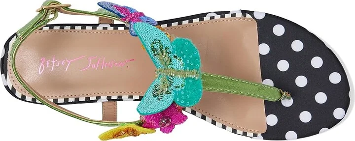 Blue by Betsey Johnson Halie High Women's Heels Black : 6 M, Synthetic - Image 2