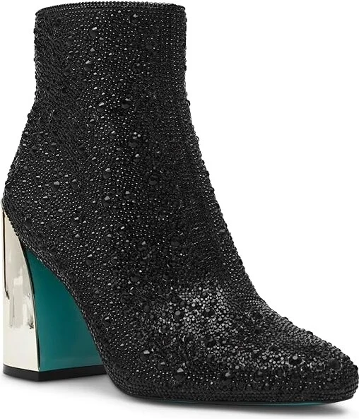 Blue by Betsey Johnson Hugo Women's Boots Black : 8.5 M - Image 5