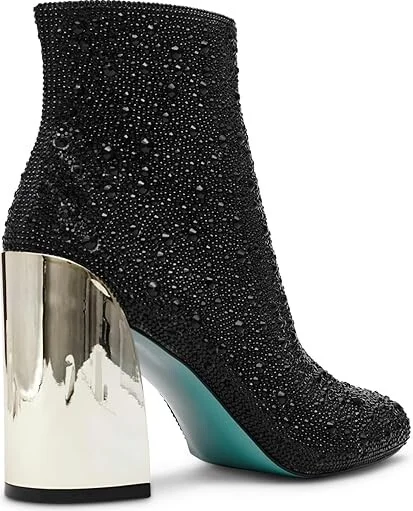 Blue by Betsey Johnson Hugo Women's Boots Black : 8.5 M - Image 7