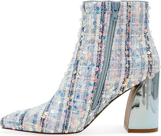 Blue by Betsey Johnson Jackyy Women's Boots Blue : 6 M, Rubber/Synthetic