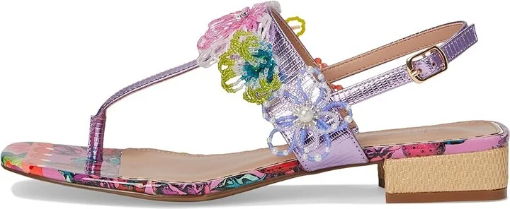 Blue by Betsey Johnson Jaydda Women's Wedge Shoes Berry : 8.5 M, Faux Leather - Image 6