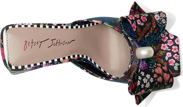 Blue by Betsey Johnson Jordn Women's Sandals Ditsy Floral : 7.5 M, Faux Leather - Image 2