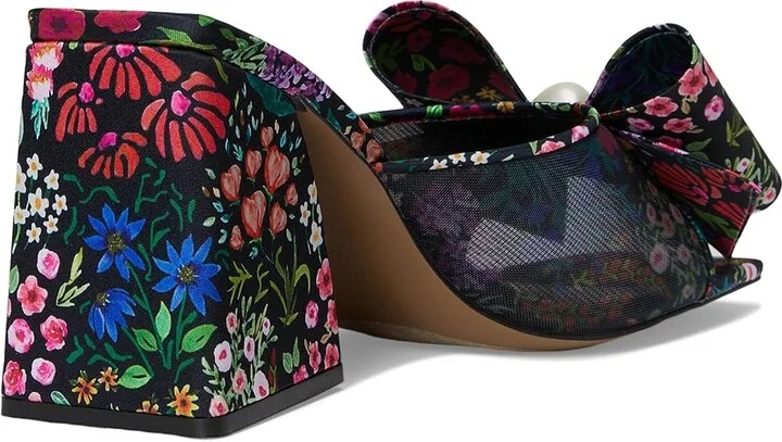 Blue by Betsey Johnson Jordn Women's Sandals Ditsy Floral : 7.5 M, Faux Leather - Image 4