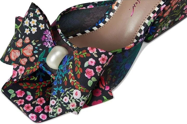 Blue by Betsey Johnson Jordn Women's Sandals Ditsy Floral : 7.5 M, Faux Leather - Image 7