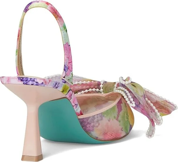 Blue by Betsey Johnson Kelli Women's Shoes Blue Tulip : 7 M, Textile - Image 10