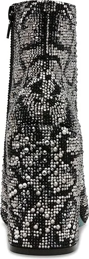 Blue by Betsey Johnson Kris Women's Boots Snake : 8.5 M, Rubber/Synthetic - Image 5