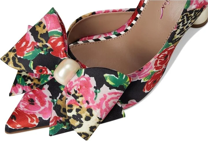 Blue by Betsey Johnson Kyliee Women's Shoes Leopard Floral : 9 M, Synthetic - Image 7