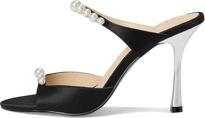 Blue by Betsey Johnson Lacy Women's Shoes Black : 10 M, Synthetic - Image 6