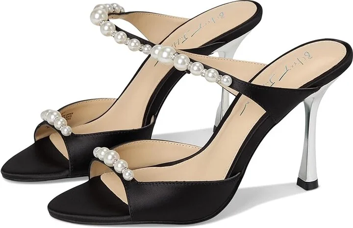 Blue by Betsey Johnson Lacy Women's Shoes Black : 10 M, Synthetic