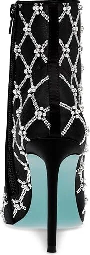 Blue by Betsey Johnson Larkk Women's Boots Black : 6.5 M, Rubber/Synthetic - Image 4
