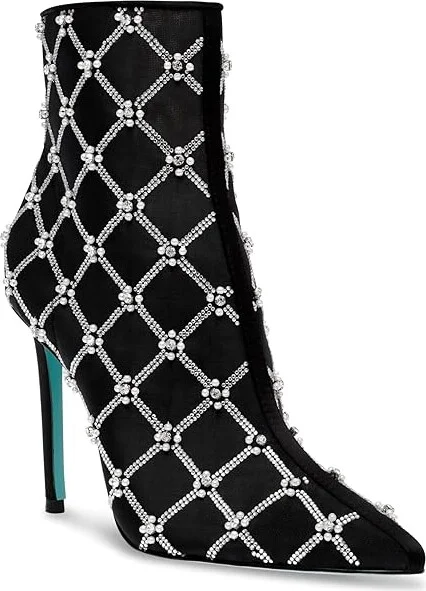 Blue by Betsey Johnson Larkk Women's Boots Black : 6.5 M, Rubber/Synthetic - Image 5