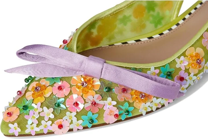 Blue by Betsey Johnson Laylah Women's Shoes Lime : 6.5 M, Synthetic - Image 7