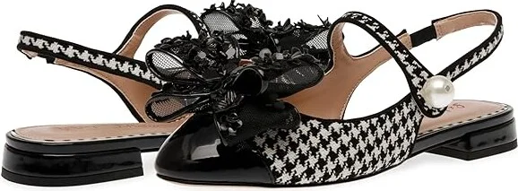 Blue by Betsey Johnson Livy Women's Flat Shoes Houndstoot : 7.5 M, Rubber