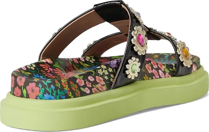 Blue by Betsey Johnson Madoxx Women's Sandals Ditsy Floral : 7.5 M, Faux Leather - Image 4