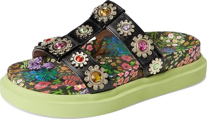 Blue by Betsey Johnson Madoxx Women's Sandals Ditsy Floral : 7.5 M, Faux Leather - Image 5