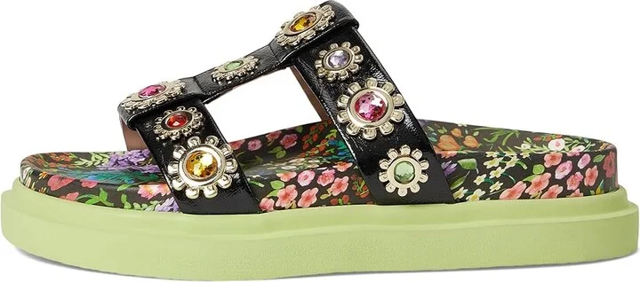 Blue by Betsey Johnson Madoxx Women's Sandals Ditsy Floral : 7.5 M, Faux Leather - Image 6