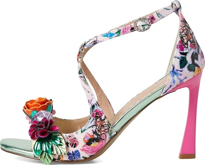 Blue by Betsey Johnson Mikah Women's Wedge Shoes Pale Pink/Multi : 10 M, Leather/Rubber - Image 6