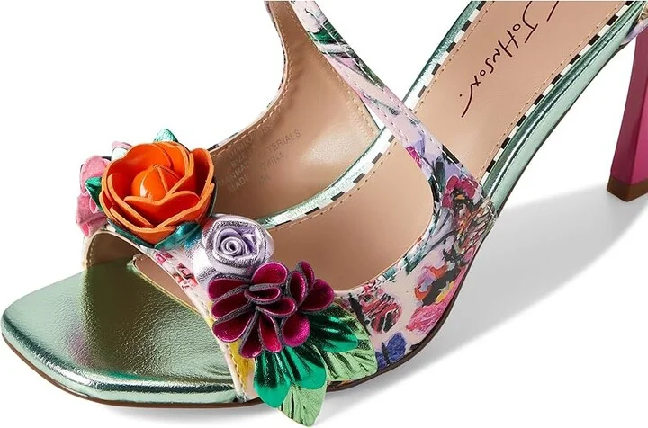 Blue by Betsey Johnson Mikah Women's Wedge Shoes Pale Pink/Multi : 10 M, Leather/Rubber - Image 7