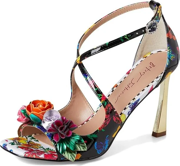 Blue by Betsey Johnson Mikah Women's Wedge Shoes Pale Pink/Multi : 10 M, Leather/Rubber - Image 11