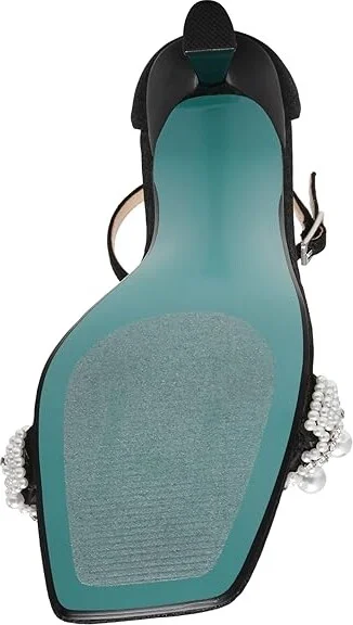 Blue by Betsey Johnson Milo Women's Sandals Black : 6.5 M, Rubber/Synthetic - Image 3