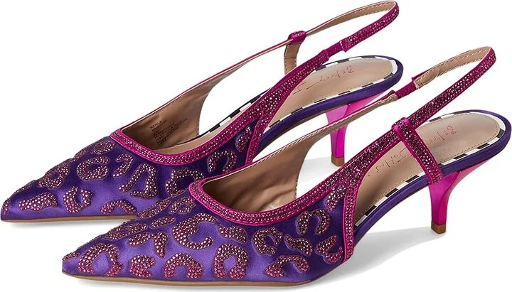Blue by Betsey Johnson Nahla High Women's Heels Purple 1 : 6 M, Synthetic