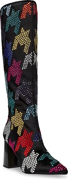 Blue by Betsey Johnson Naomy Women's Boots Black : 6.5 M