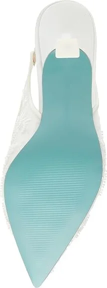 Blue by Betsey Johnson Nikki High Women's Heels Ivory : 5.5 M, Synthetic - Image 3