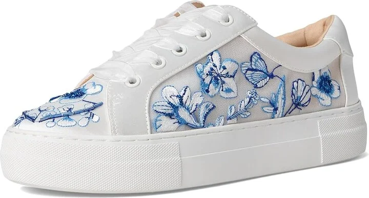 Blue by Betsey Johnson Nino Women's Cold Weather Boots White/Blue Floral : 7 M - Image 5