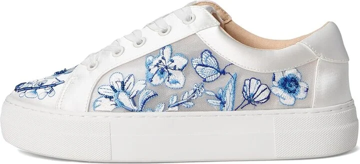 Blue by Betsey Johnson Nino Women's Cold Weather Boots White/Blue Floral : 7 M - Image 6