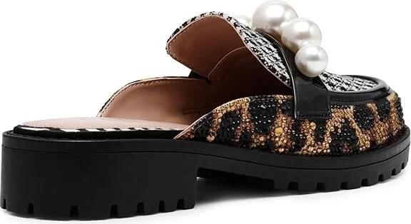Blue by Betsey Johnson Norah Women's Flat Shoes Leopard : 6 M, Synthetic - Image 7
