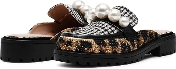 Blue by Betsey Johnson Norah Women's Flat Shoes Leopard : 6 M, Synthetic