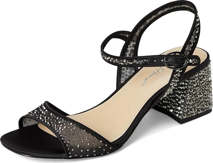 Blue by Betsey Johnson Otis Women's Wedge Shoes Black : 7 M, Leather/Rubber - Image 5