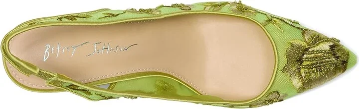 Blue by Betsey Johnson Page High Women's Heels Citron : 8.5 M, Leather/Rubber - Image 2