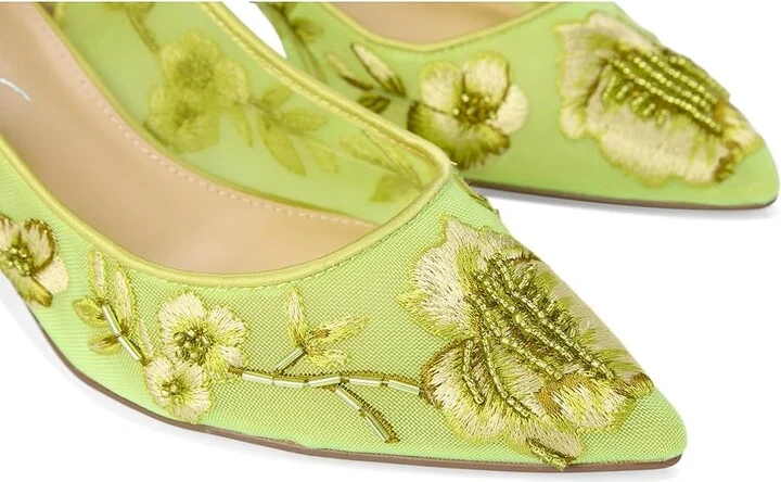Blue by Betsey Johnson Page High Women's Heels Citron : 8.5 M, Leather/Rubber - Image 7