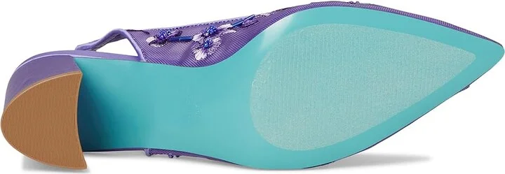 Blue by Betsey Johnson Page High Women's Heels Citron : 8.5 M, Leather/Rubber - Image 9