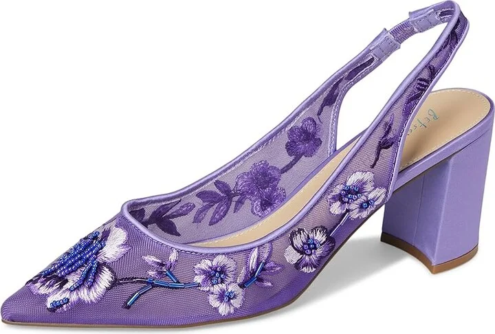 Blue by Betsey Johnson Page High Women's Heels Citron : 8.5 M, Leather/Rubber - Image 11