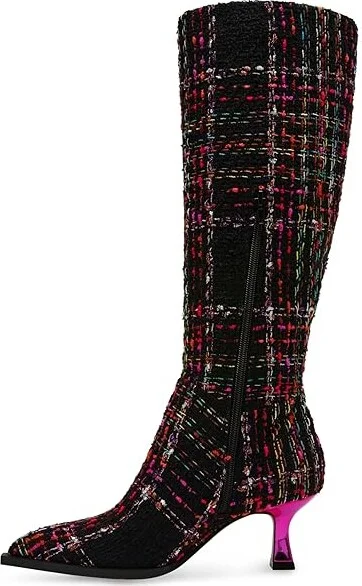 Blue by Betsey Johnson Pamella Women's Boots Black : 6.5 M, Synthetic - Image 6