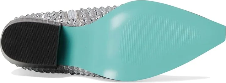 Blue by Betsey Johnson Randy Women's Boots Silver : 7.5 M, Rubber - Image 3