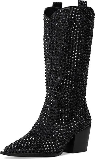 Blue by Betsey Johnson Randy Women's Boots Silver : 7.5 M, Rubber - Image 11
