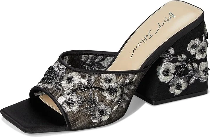 Blue by Betsey Johnson Roo Women's Sandals Black : 6 M, Rubber - Image 5