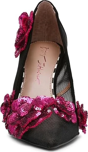 Blue by Betsey Johnson Rossa High Women's Heels Gold : 8.5 M, Rubber/Synthetic - Image 10