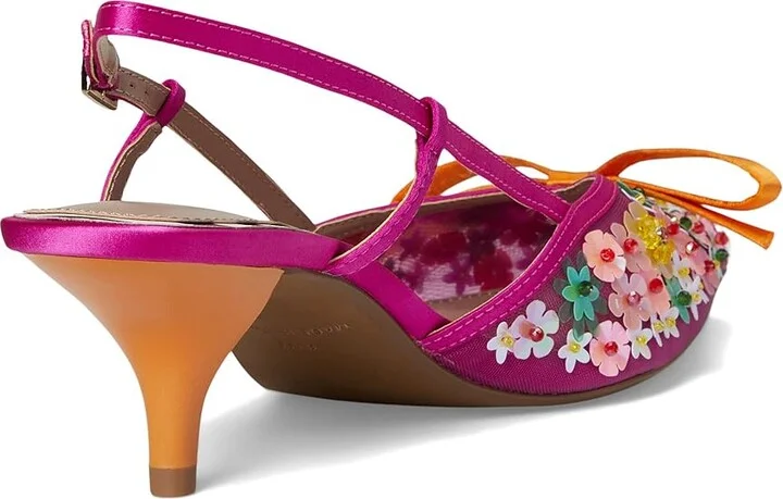 Blue by Betsey Johnson Sadyy Women's Wedge Shoes Fuchsia : 8 M, Leather/Rubber - Image 4