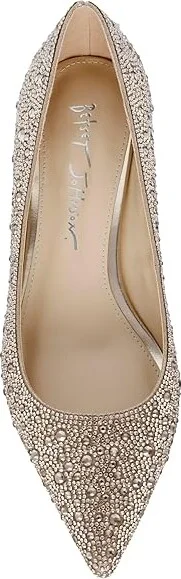 Blue by Betsey Johnson Scout High Women's Heels Light Gold : 6.5 M, Rubber - Image 2